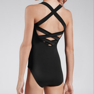 Strappy Lace Up Leotard
