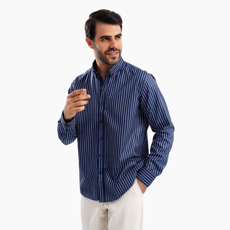 MEKA - Long sleeves - Semi casual regular fit shirt - 0049