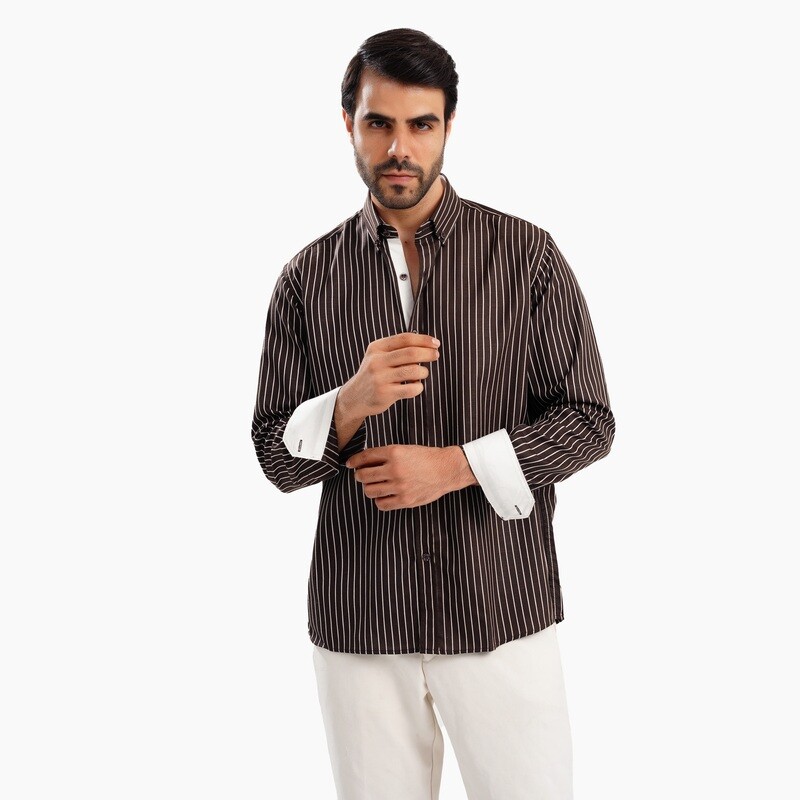 MEKA - Long sleeves - Semi casual regular fit shirt - 0053
