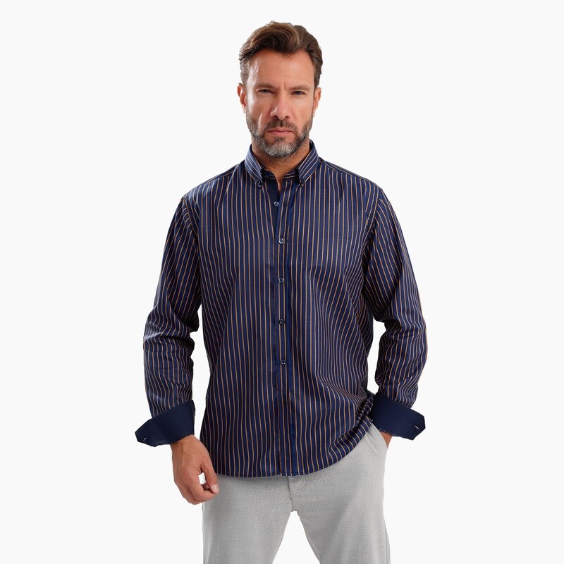 MEKA - Long sleeves - Semi casual regular fit shirt - 0052