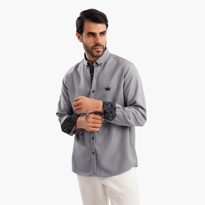 MEKA - Long sleeves - Semi casual regular fit shirt - 0056