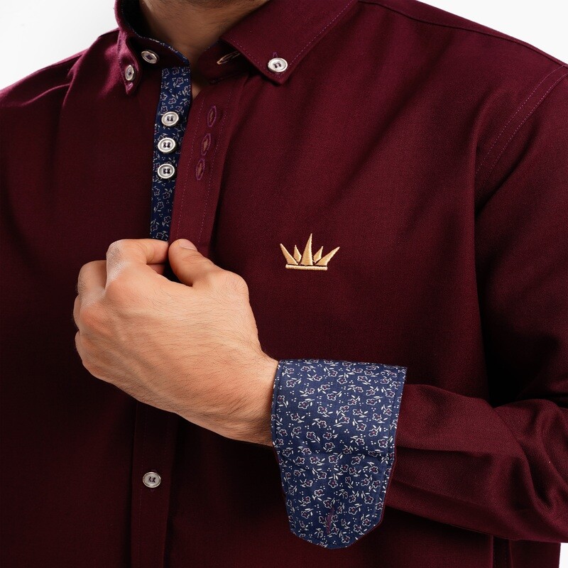 MEKA - Long sleeves - Semi casual regular fit shirt - 0054