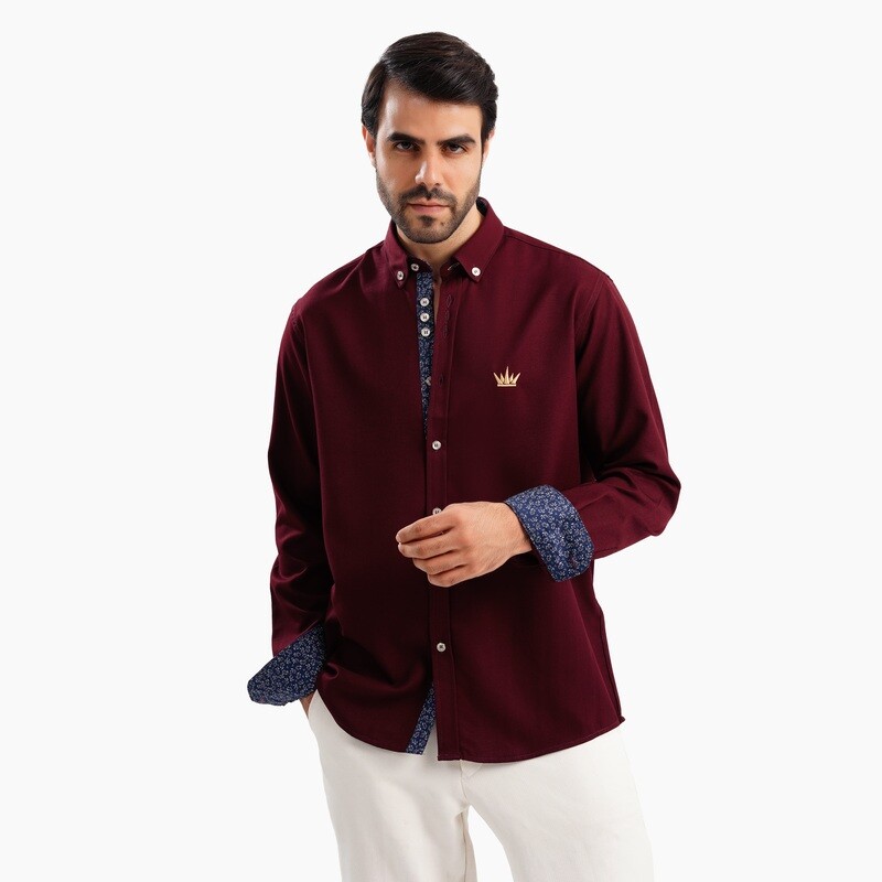 MEKA - Long sleeves - Semi casual regular fit shirt - 0054