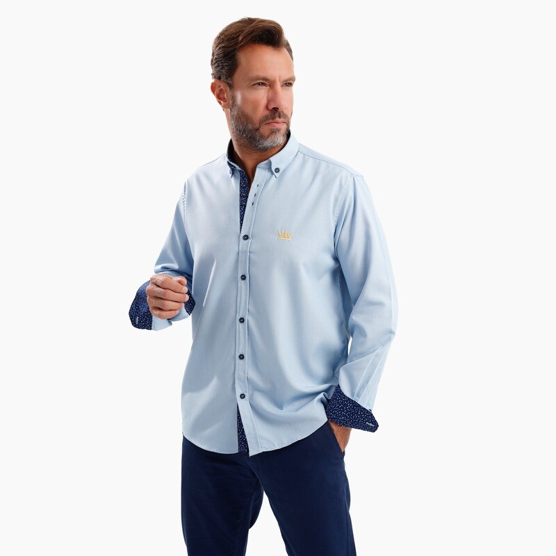 MEKA - Long sleeves - Semi casual regular fit shirt - 0055