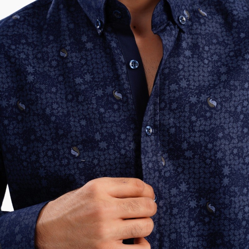 MEKA - Long sleeves - Semi casual regular fit shirt - 0067