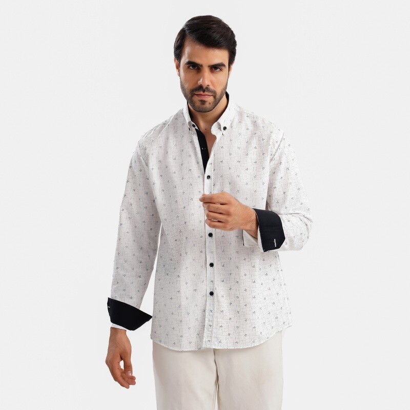 MEKA - Long sleeves - Semi casual regular fit shirt - 0073