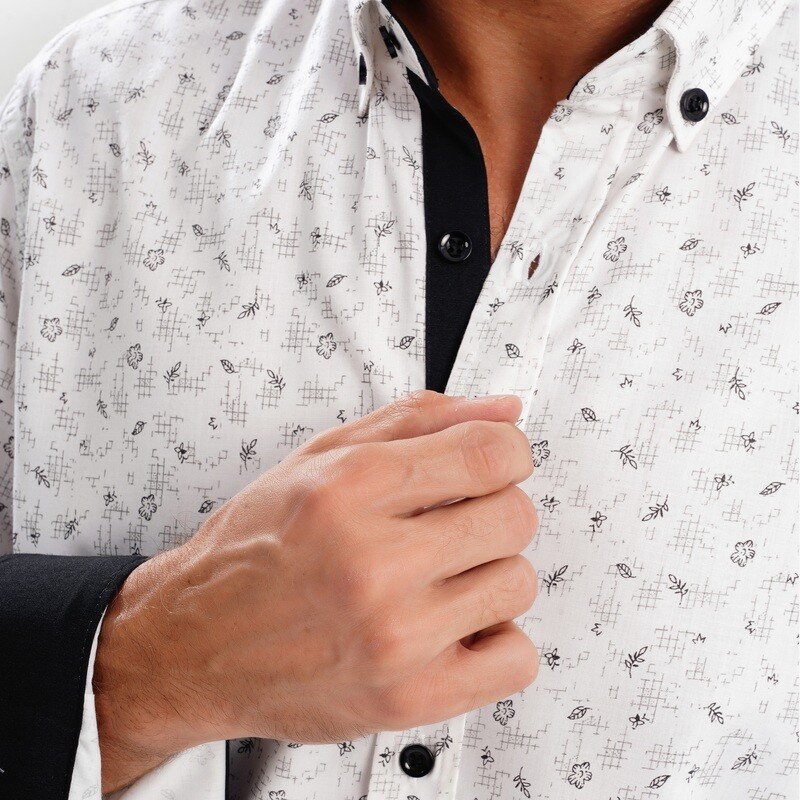 MEKA - Long sleeves - Semi casual regular fit shirt - 0074