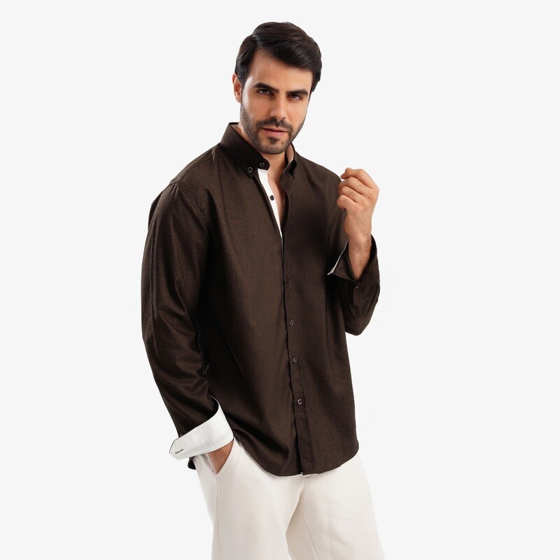 MEKA - Long sleeves - Semi casual regular fit shirt - 0083