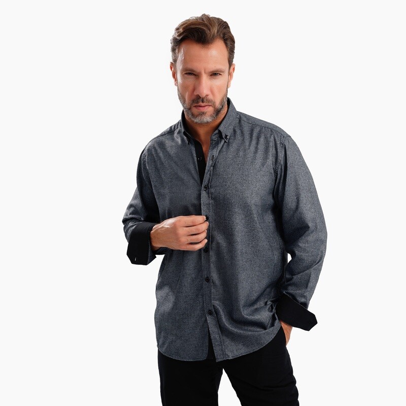 MEKA - Long sleeves - Semi casual regular fit shirt - 0084