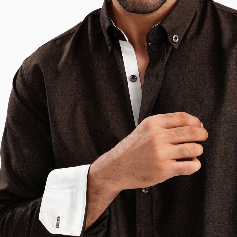MEKA - Long sleeves - Semi casual regular fit shirt - 0083