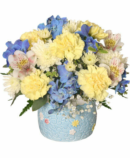 new baby boy flowers