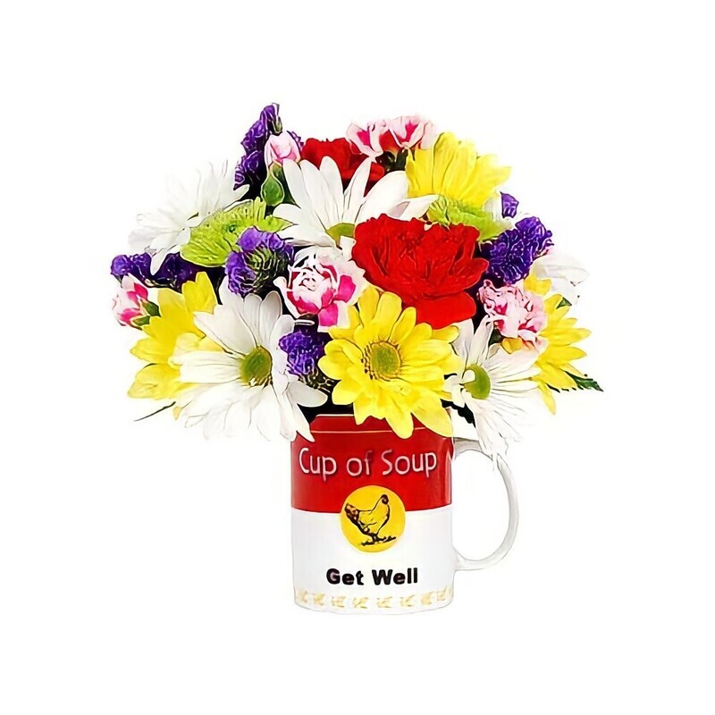 get well flower soup