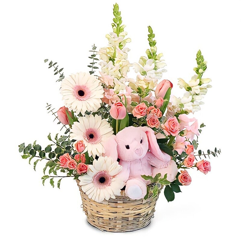 new baby girl flowers