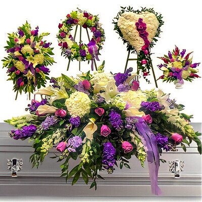 lavender funeral flowers lavender funeral flowers