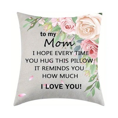 Mom Pillow Cover
