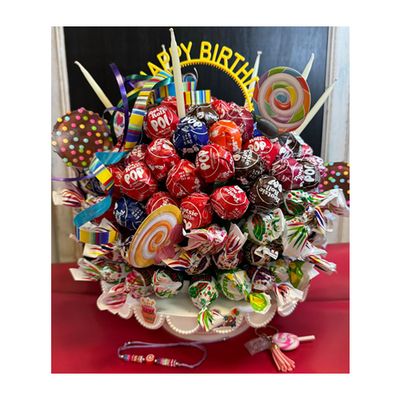 Lollipop Candy Cake