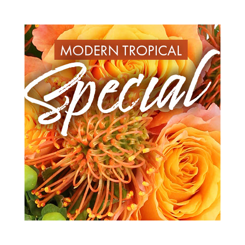 tropical flowers
