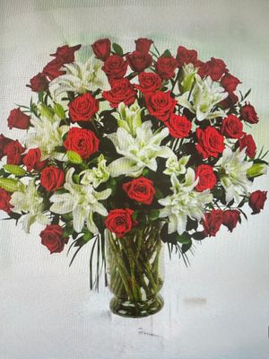 Ex Large Roses and Lilies
