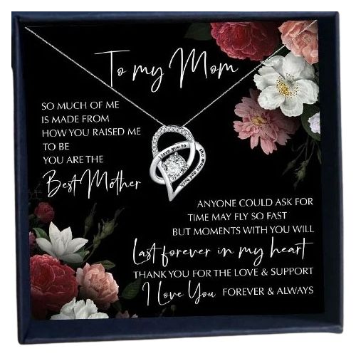 Mom Heart Necklace