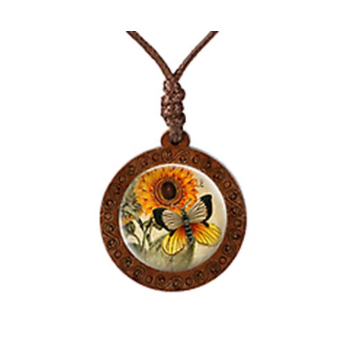 sunflower necklace