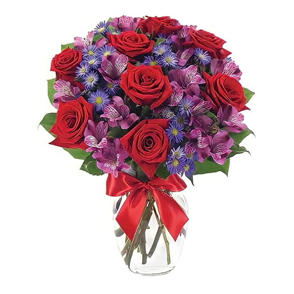 Rosy Date Night roses fort worth