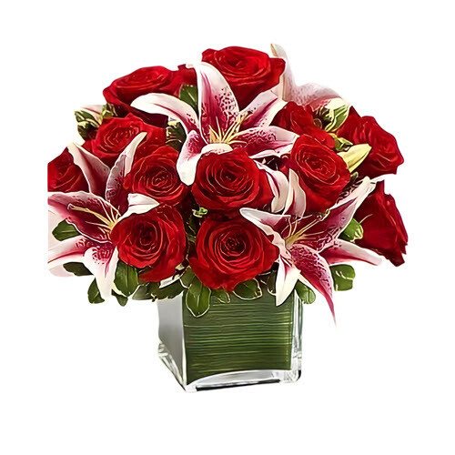 Roses and Lilies Bouquet