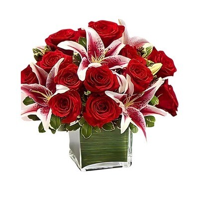 Roses and Lilies Bouquet