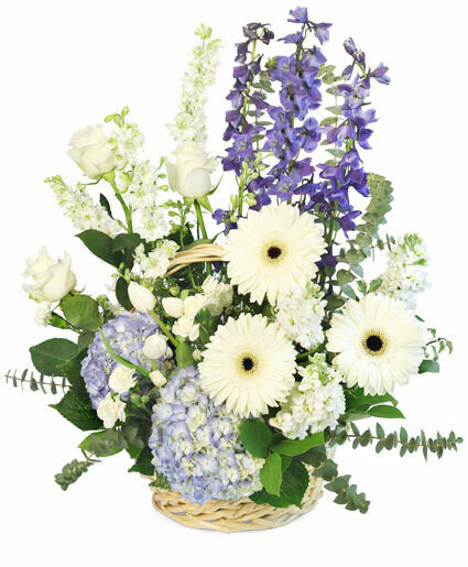 Blue Bundles Of Joy new baby boy flowers