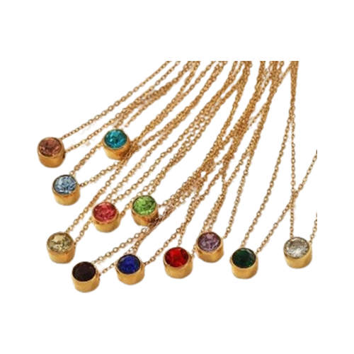 birthstone necklace