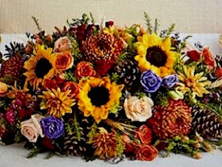 falls vibrant centerpiece