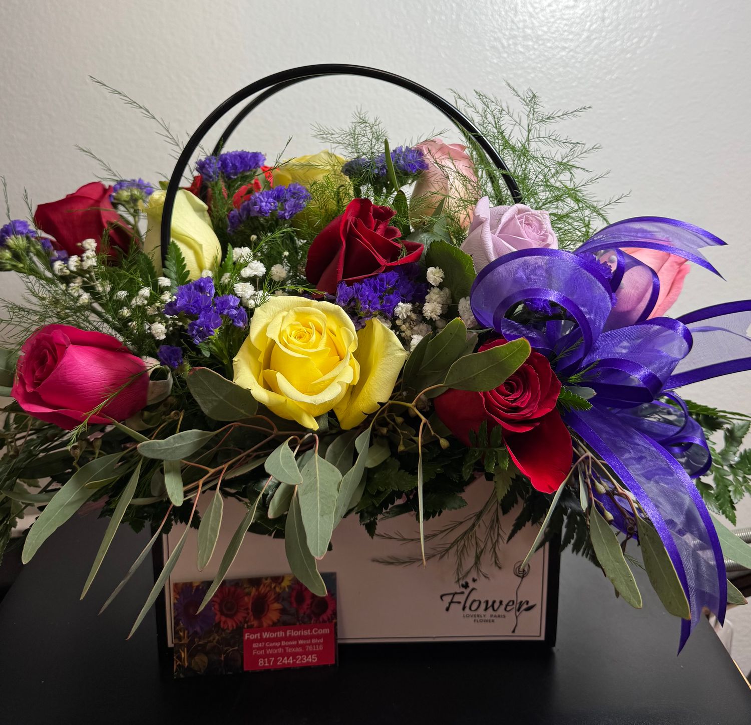 Carry Me Roses-Purse