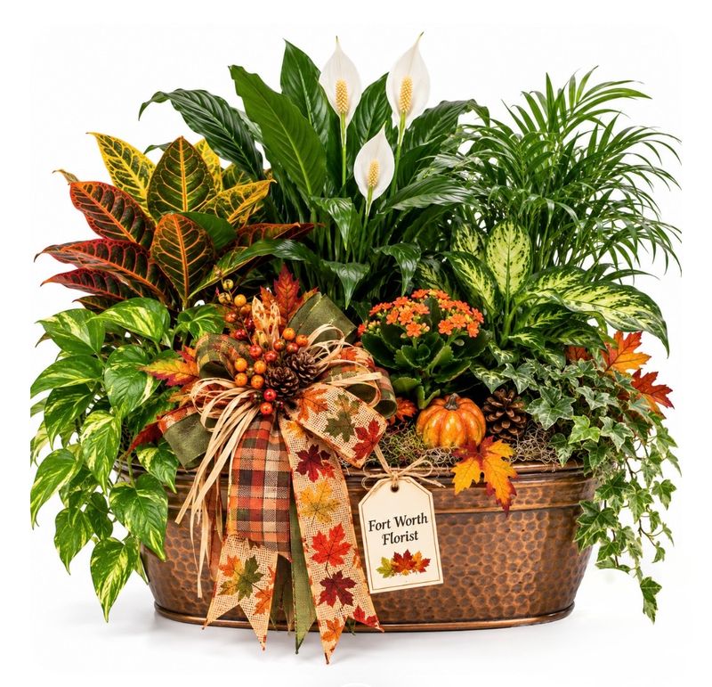 Fall Abundant Dish Garden Plants