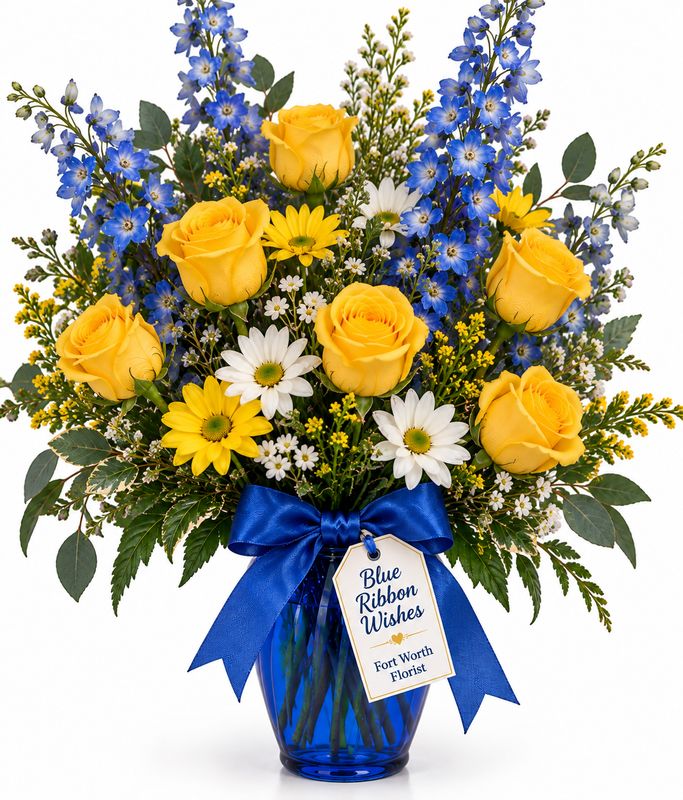 Blue Ribbon Wishes