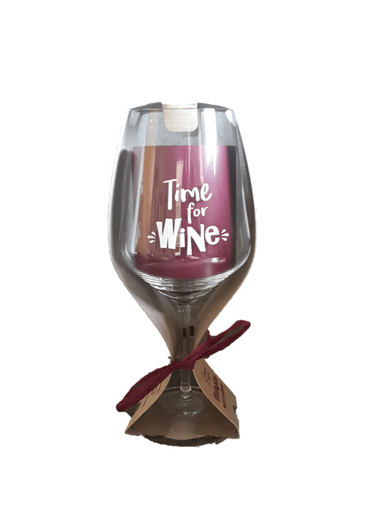 Weinglas Time for Wein