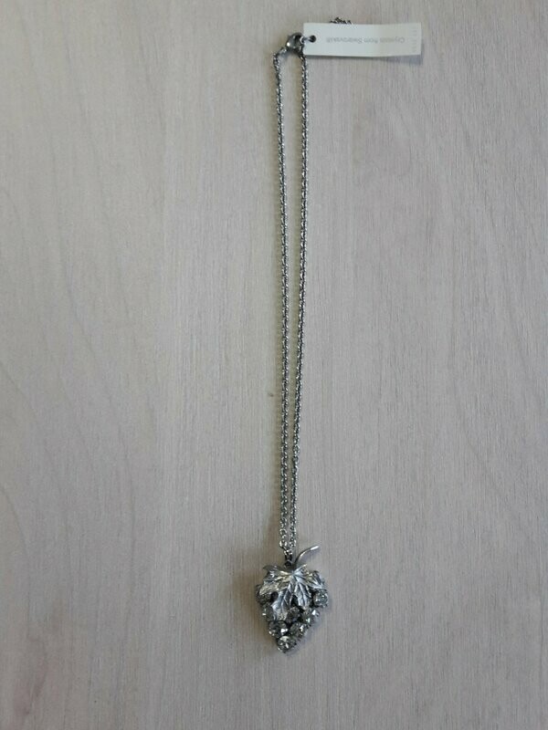 Traubenkette silber-shadow