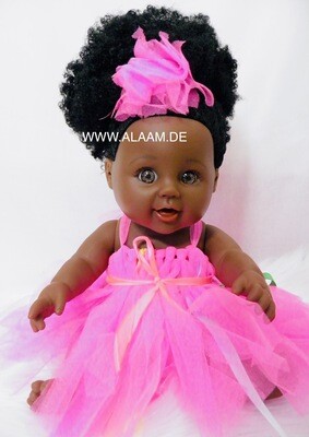 Puppe AMANG in Tüll-Kleid "Pink Princess"