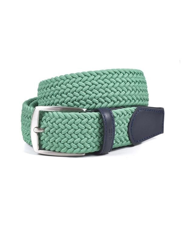 Cinturón Trenzado Verde