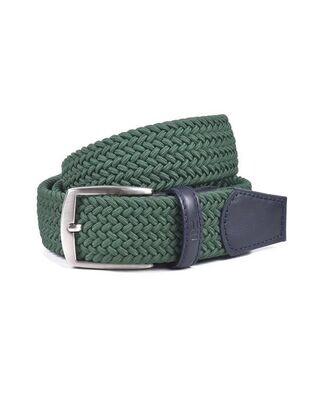 Cinturón Trenzado Verde