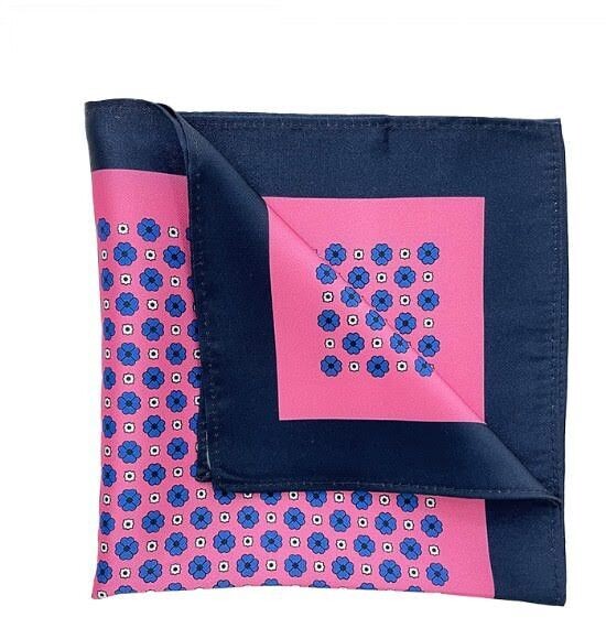 PAÑUELO ESTAMPADO ROSA