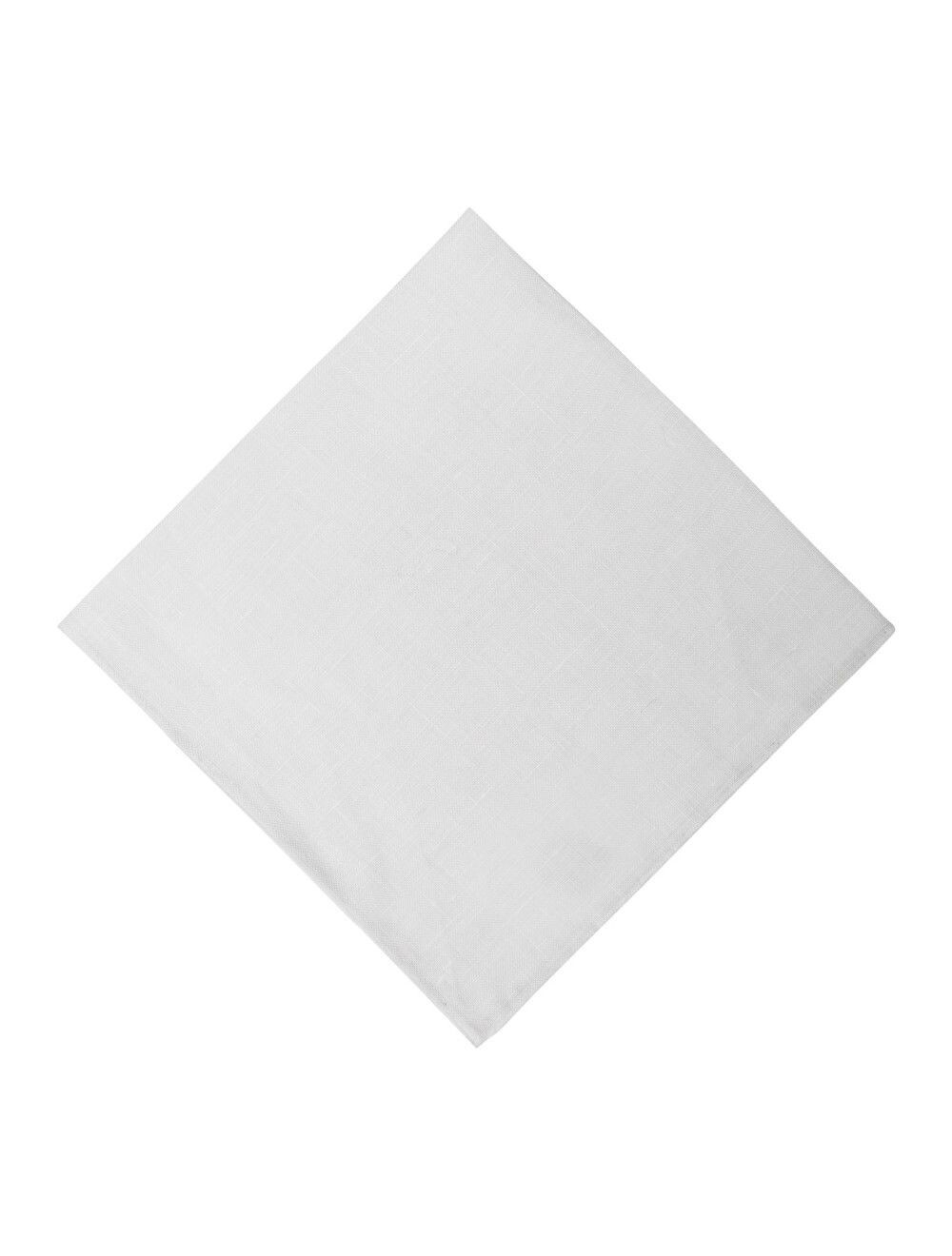 PAÑUELO LINO BLANCO