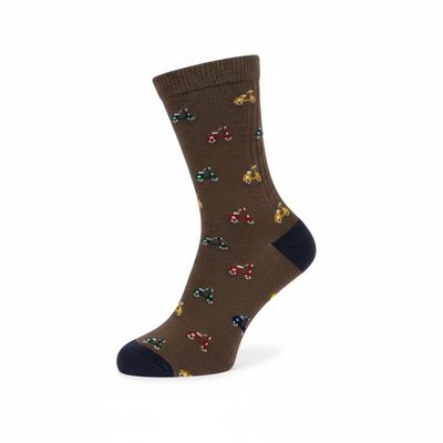 Calcetín Vespa Marrón
