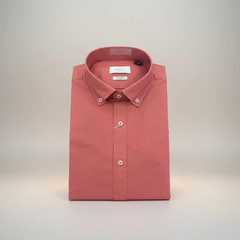 Camisa Algodón Coral