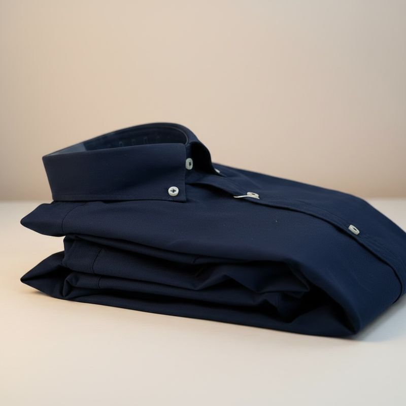Camisa Algodón Marino