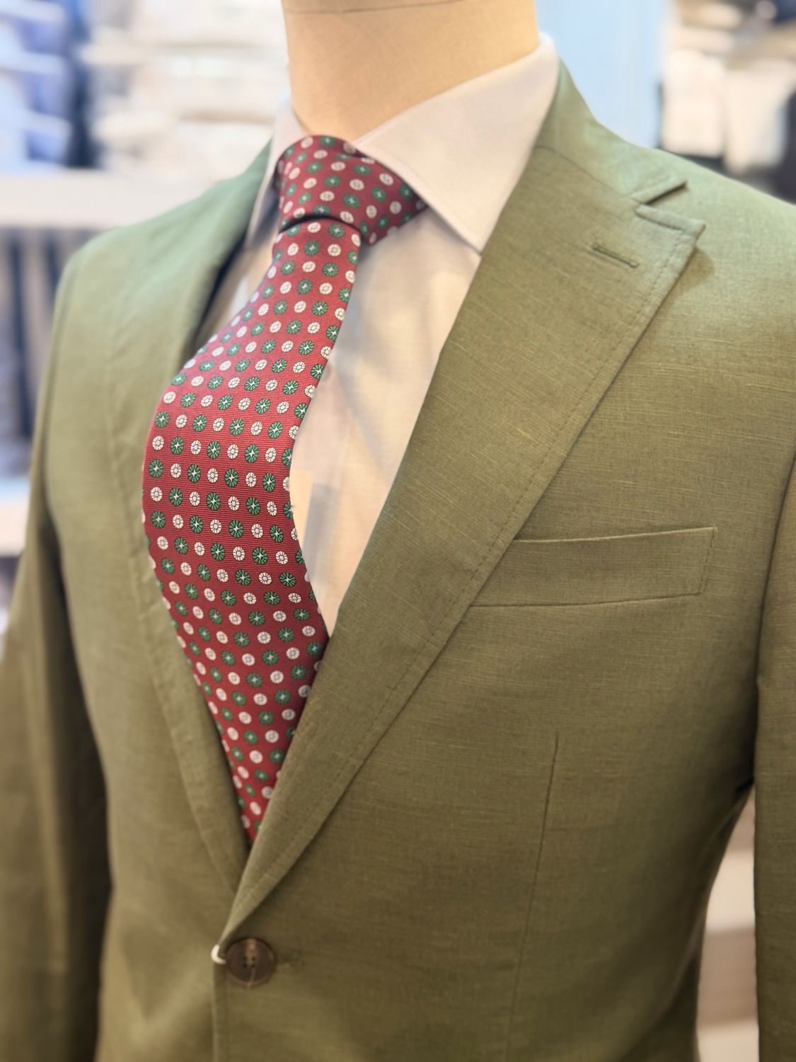 Americana Lino Verde