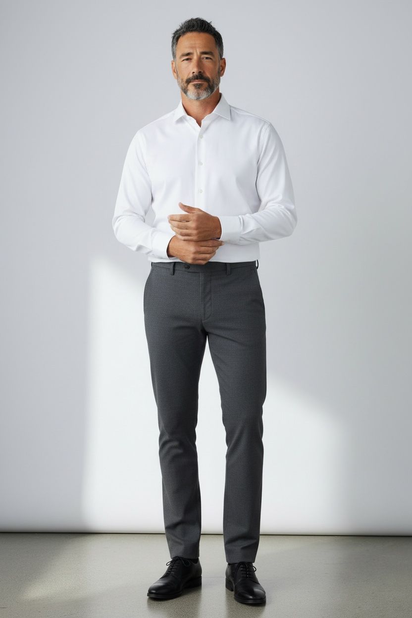 Camisa Blanca Algodón Egipcio Camisa Blanca Algodón Egipcio