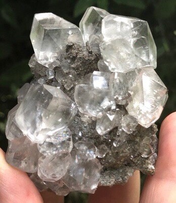 Calcite Cluster With Marcasite