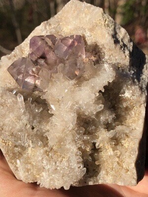 Amethyst Cluster With Luster