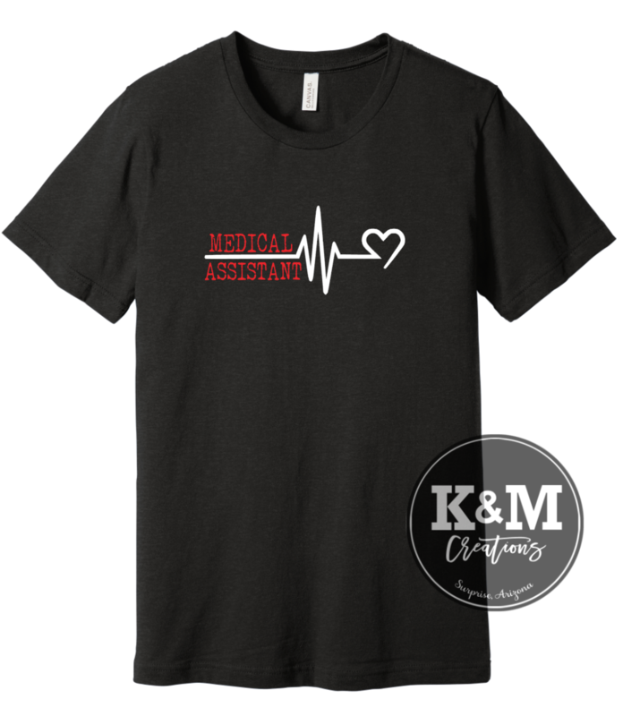 Medical Assistant (MA) Flag Shirt
