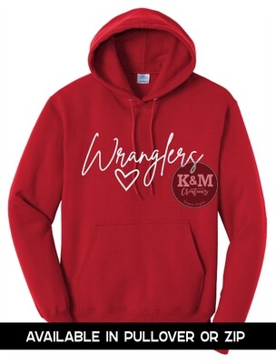 SWEATSHIRT Legacy Wranglers Heart