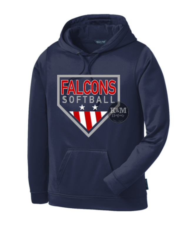 2021 - 2022 Falcons Softball Sweatshirt